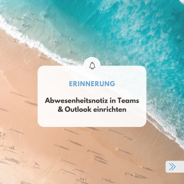 Abwesenheitsnotiz Outlook