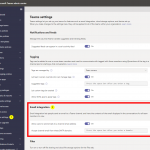 Email integration - Einstellungen im Microsoft Teams Admin Center