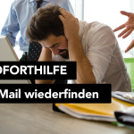 Soforthilfe: Gelöschte E-Mail in Outlook wiederherstellen